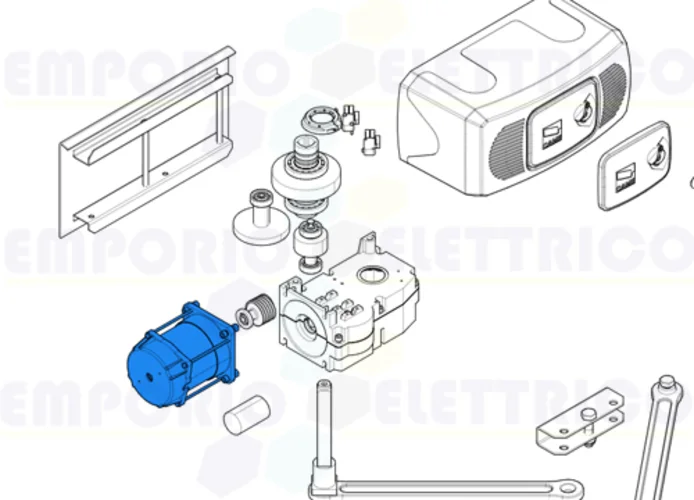 came spare part of the motor group ferni 119rid087