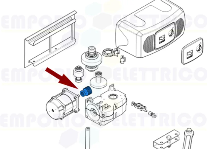 came spare part endless screw for ferni 119rid084