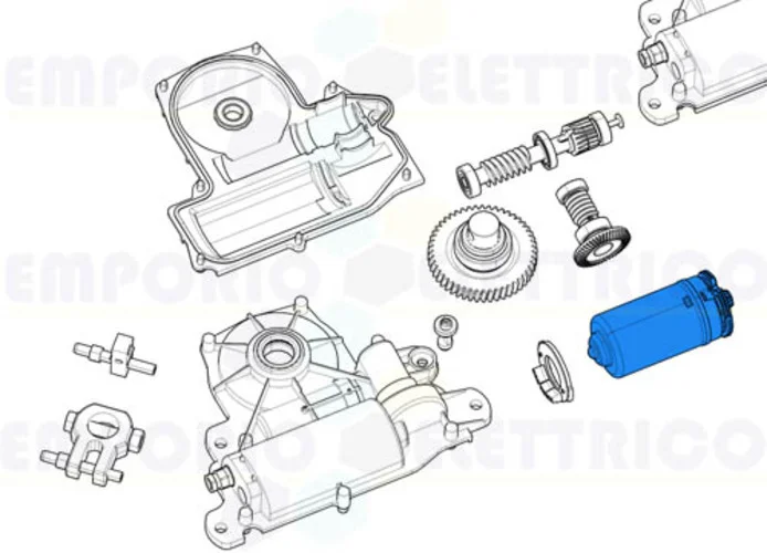 came spare part of the motor group frog-j 119ria065