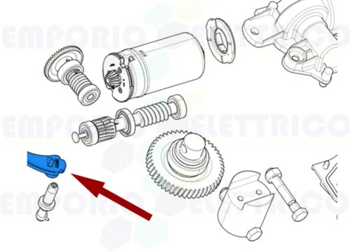 came spare part release key myto 119ria097