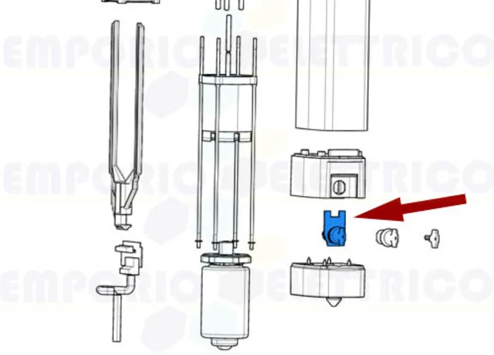 came spare part lock stylo 119rid348