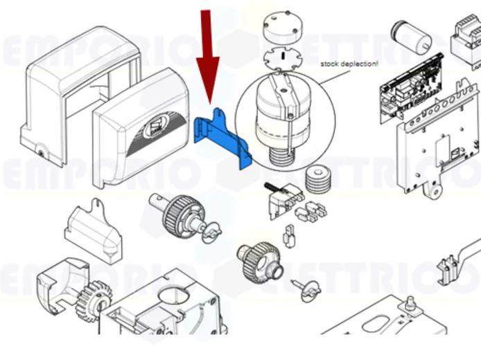 came spare part right adjustments protection carter bx 119ribx005