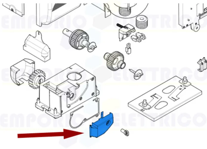 came spare part release access door bx 119ribx008