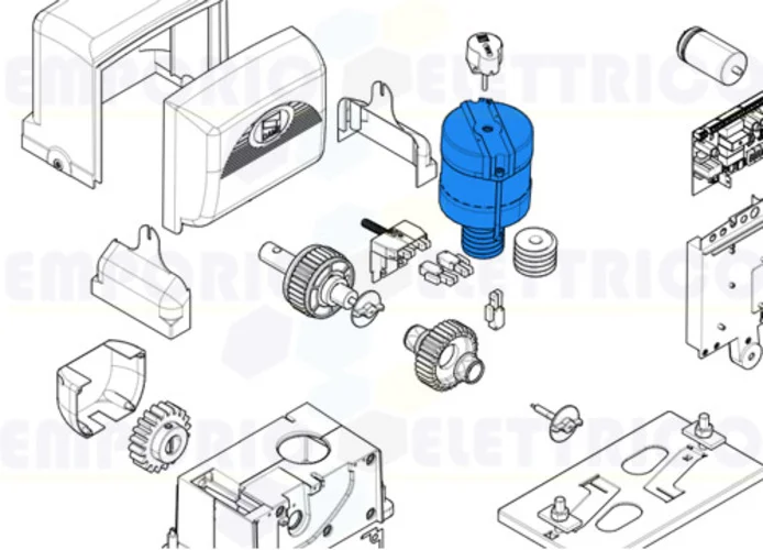 came spare part of the motor group bx 119riy036