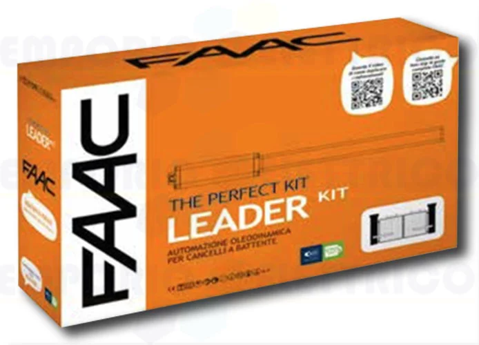 faac automation kit 230v ac leader kit perfect 105911fr