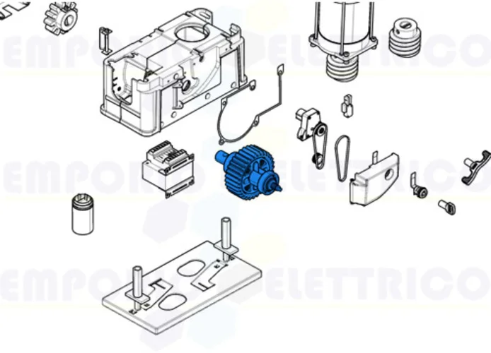 came spare part of the slow shaft bk 119ribk004