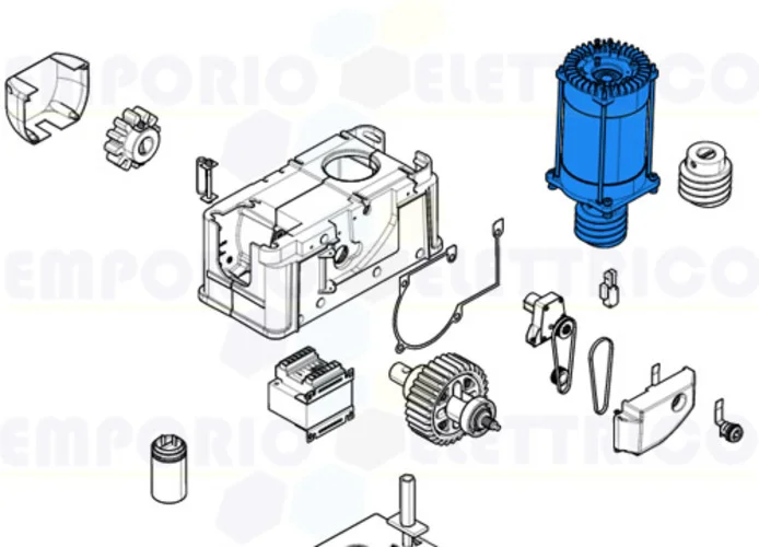 came spare part of the motor group bk 119ribk052