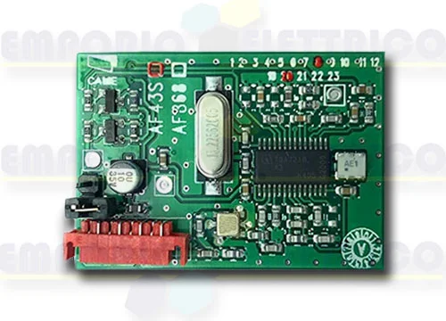 promo came receiver 433,92 mhz 001af43s af43s