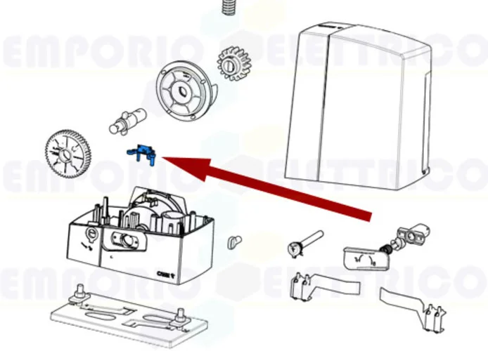 came spare part micro-switch safety release bxv 88001-0168