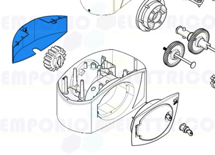 came spare part pinion protection carter bx 119ribx040