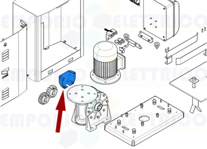 came spare part pinion protection carter by 119riy067