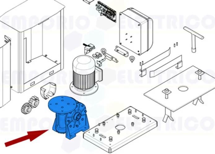 came spare part gear box by 119riy069