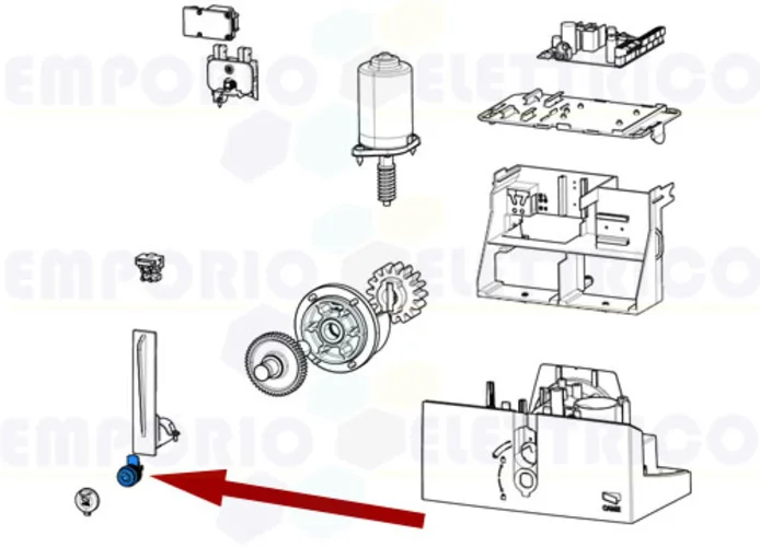 came spare part lock bxl 119rib010