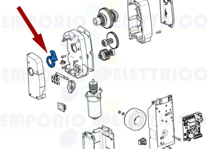 came spare part limit switch group emega40 119rie198