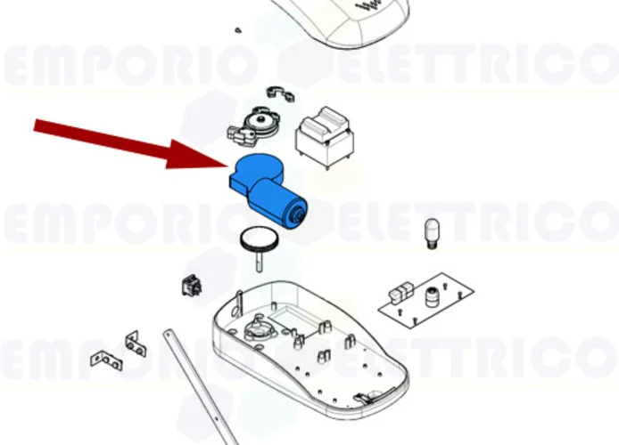 came spare part gearmotor ver 119rie129