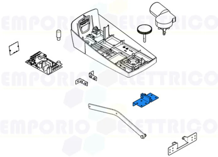 came spare part door fixing brackets ver 119rie146