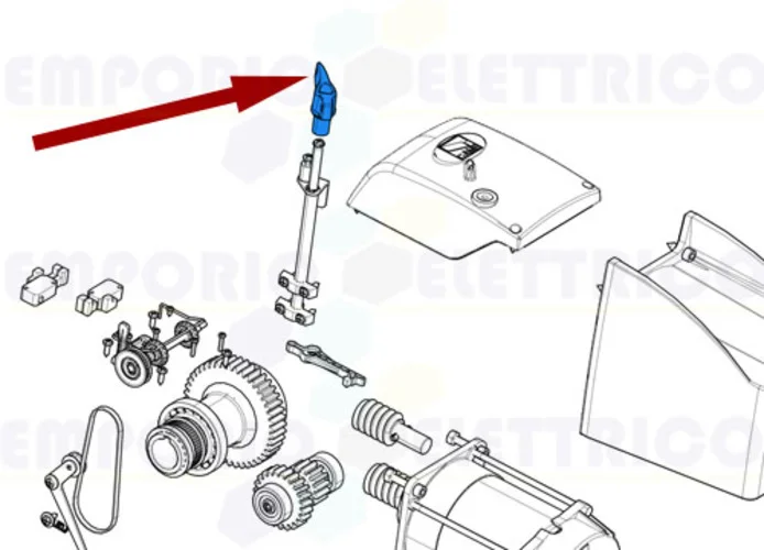 came spare part release lever c-bx 119ricx018