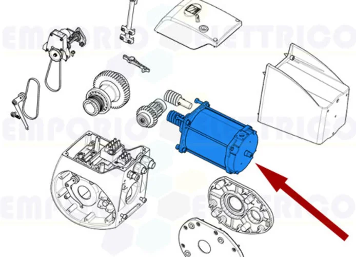 came spare part of the motor group c-bx 119ricx040