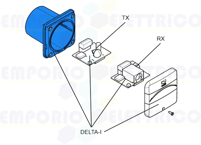 came spare part box base delta-i 119rir383