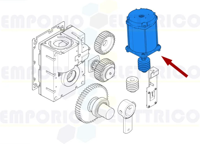 came spare part motor group g2500 119rig090