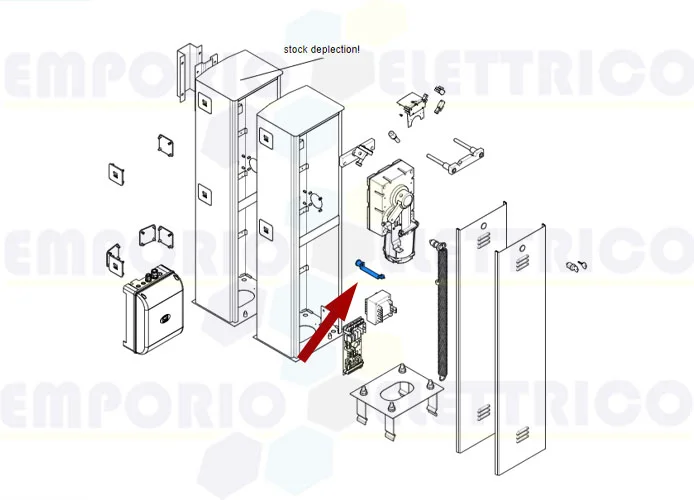 came spare part lock release group g2500 119rig089