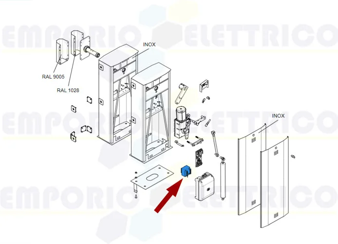 came spare part transformer zl37 119rir111