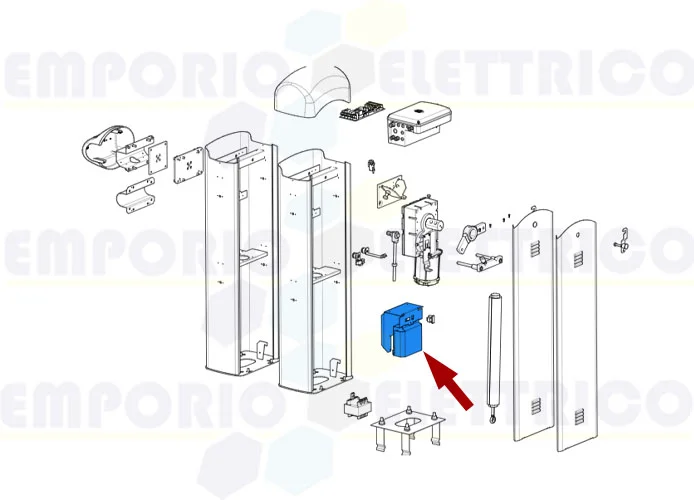 came spare part transformer cover group g3000 119rig426