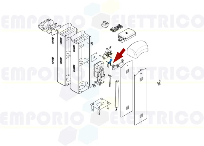 came spare part limit switch operating lever g4040z 119rig178