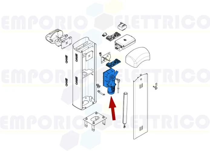 came spare part gearbox kit z32 g4040ezt + board 88003-0059