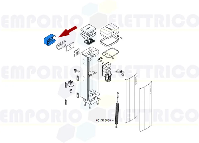 came spare part rod attachment cover gt4-gx4 88003-0071