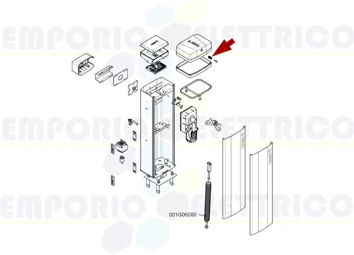 came spare part door lock group gt4-gx4-gt8 88003-0080