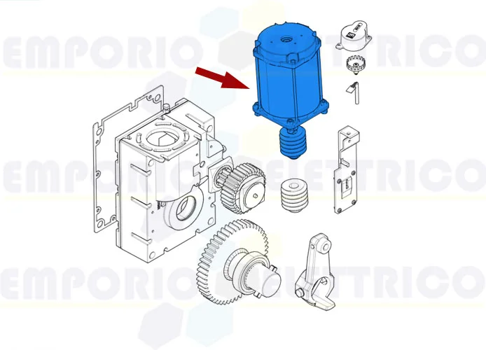 came spare part motor group g2081 119rig154