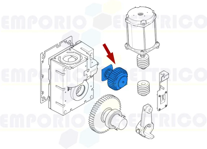 came spare part first reduction group g2080 g2080e 119rig152