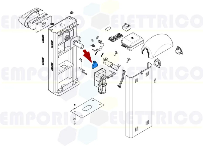 came spare part spring fixing bracket gard 8 119rig148