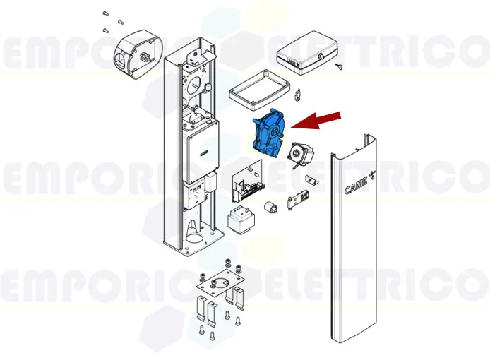 came spare part gearbox gpt40ags 88003-0036