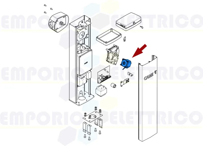 came spare part electric motor gpt40ags 88003-0037