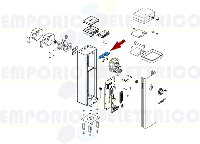 came ricambio fermo meccanico per dumper gpx40mgc 88003-0093