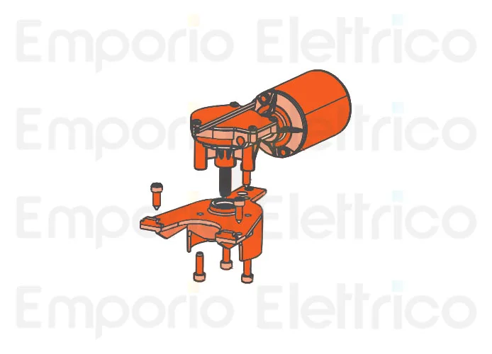 faac spare part motor 391/compas 115008