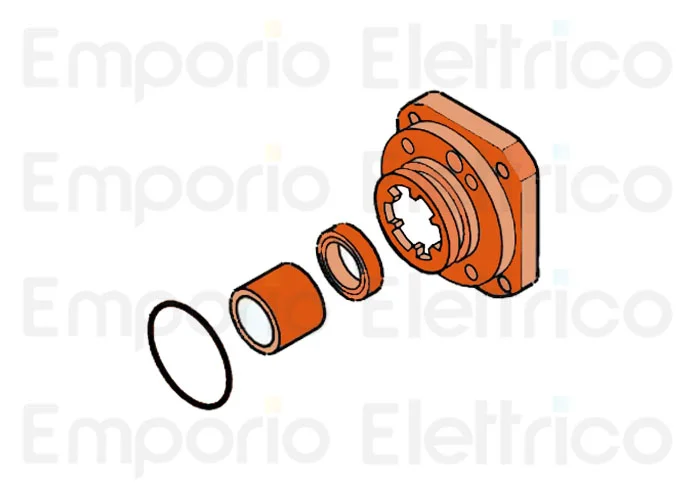 faac ricambio flangia anteriore 400 positive stop 4994625