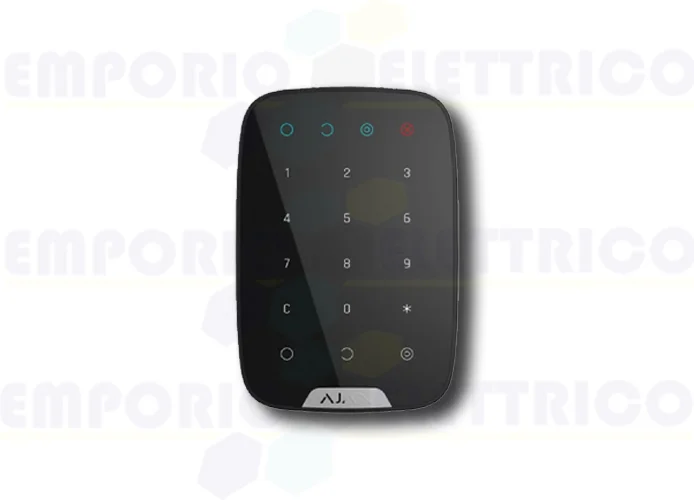 ajax bidirectional wireless keyboard black keypad 38248