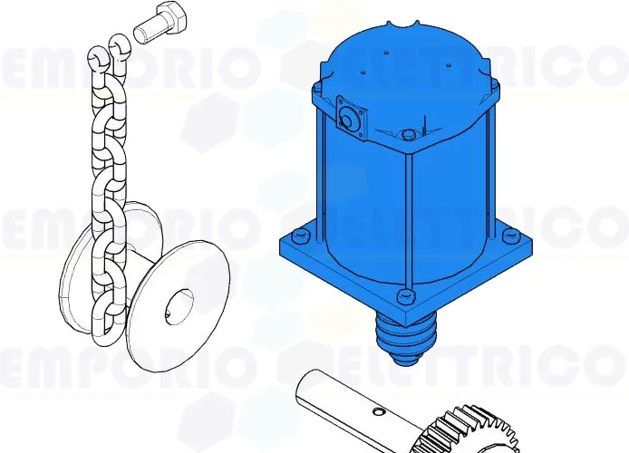 came spare part motor group cat-x24 119rix011