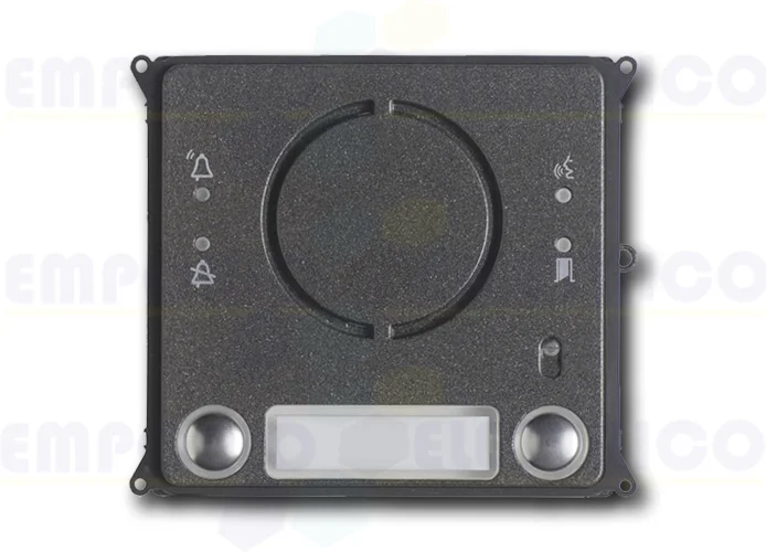 came bpt 2-button intercom front panel in zamak mtmfa2pvr 60020620