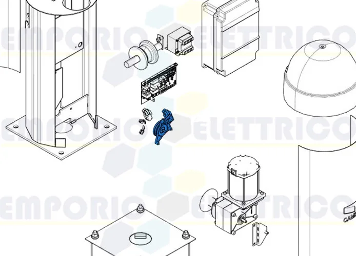 came spare part mechanical limit switch group cat-x 119rix014