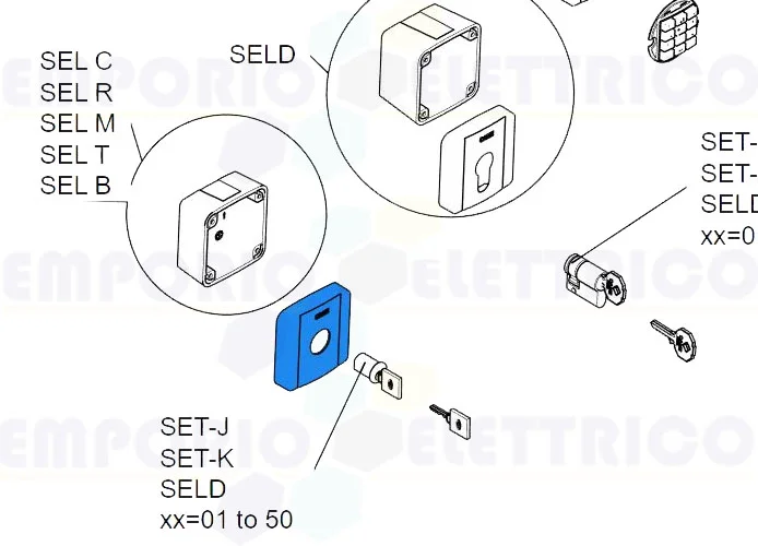 came spare part outer selector cover selc 2pcs 88006-0048