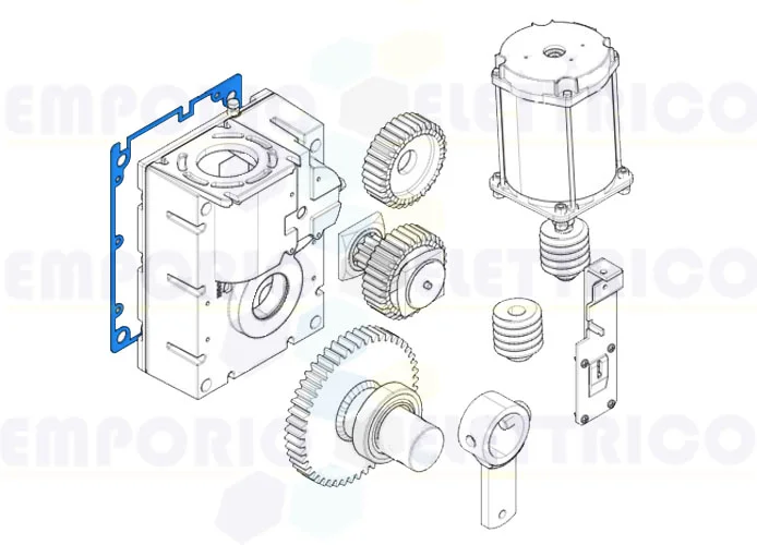 came ricambio guarnizione riduttore gard 5pz 88001-0188