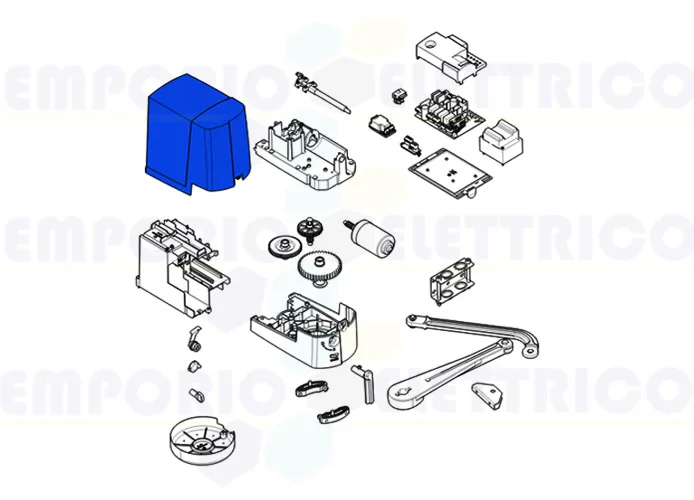 came spare part gearbox cover opb 119rid432