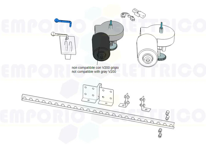 camr spare part release lever v200-v1000 119rie045