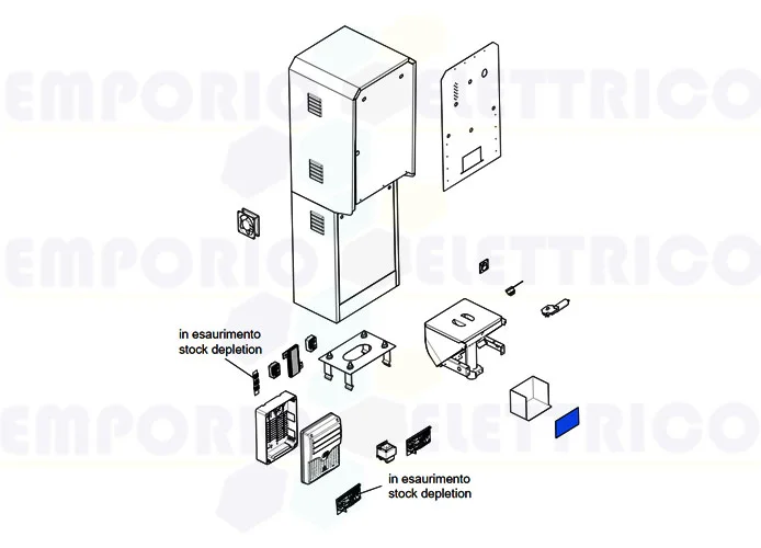 came spare part plexiglass enclosure door pse psu 119rig205