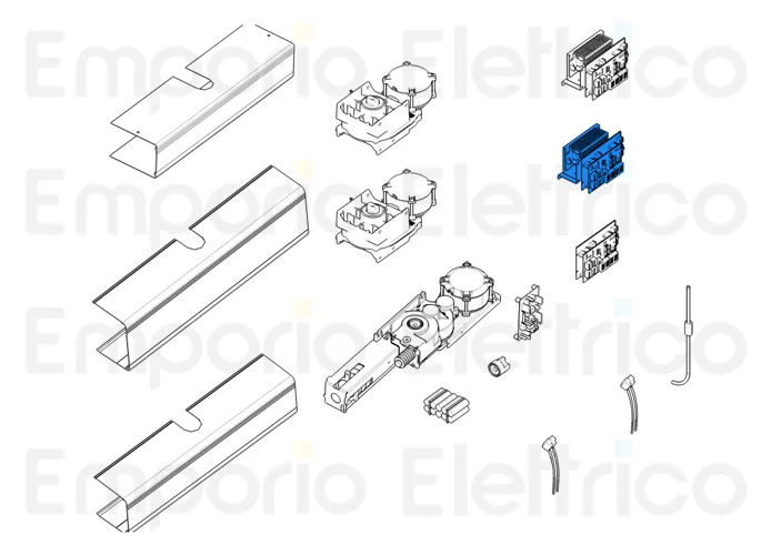 came spare part control panel for automation sw2 119rip153